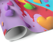 Erstellen oder behalt eines eigenen glänzenden Wra Geschenkpapier (Rolleneckpunkt)