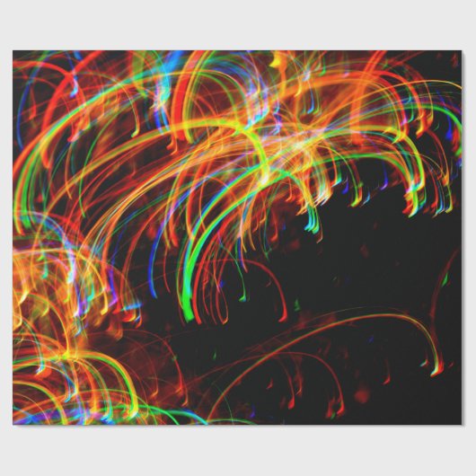 Erstellen oder behalt eines eigenen glänzenden Wra Geschenkpapier (Flach)