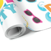 Erstellen oder behalt eines eigenen glänzenden Wra Geschenkpapier (Rolleneckpunkt)