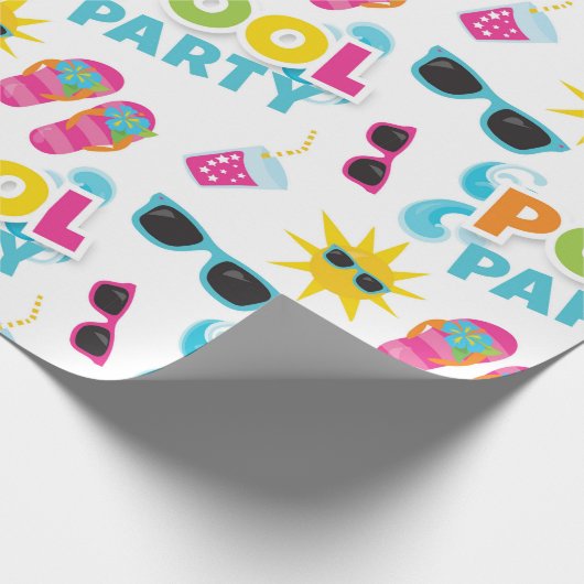 Erstellen oder behalt eines eigenen glänzenden Wra Geschenkpapier (Ecke)