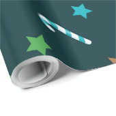 Erstellen oder behalt eines eigenen glänzenden Wra Geschenkpapier (Rolleneckpunkt)