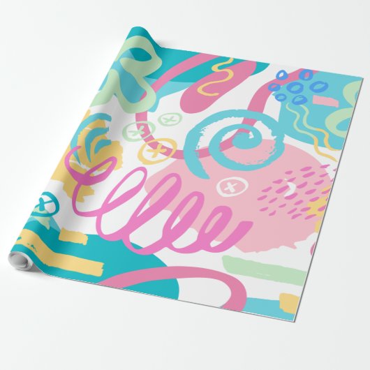 Erstellen oder behalt eines eigenen glänzenden Wra Geschenkpapier (Ungerollt)