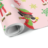Erstellen oder behalt eines eigenen glänzenden Wra Geschenkpapier (Rolleneckpunkt)