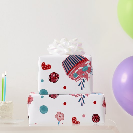 Erstellen oder behalt eines eigenen glänzenden Wra Geschenkpapier (Partygeschenke)