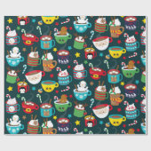 Erstellen oder behalt eines eigenen glänzenden Wra Geschenkpapier (Flach)