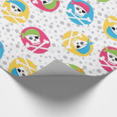 Erstellen oder behalt eines eigenen glänzenden Wra Geschenkpapier (Ecke)