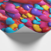 Erstellen oder behalt eines eigenen glänzenden Wra Geschenkpapier (Ecke)