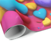 Erstellen oder behalt eines eigenen glänzenden Wra Geschenkpapier (Rolleneckpunkt)