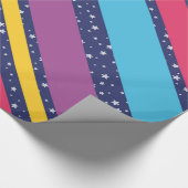 Erstellen oder behalt eines eigenen glänzenden Wra Geschenkpapier (Ecke)