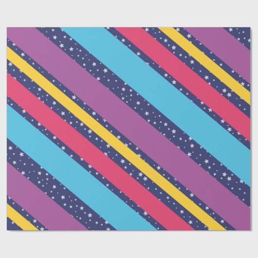 Erstellen oder behalt eines eigenen glänzenden Wra Geschenkpapier (Flach)