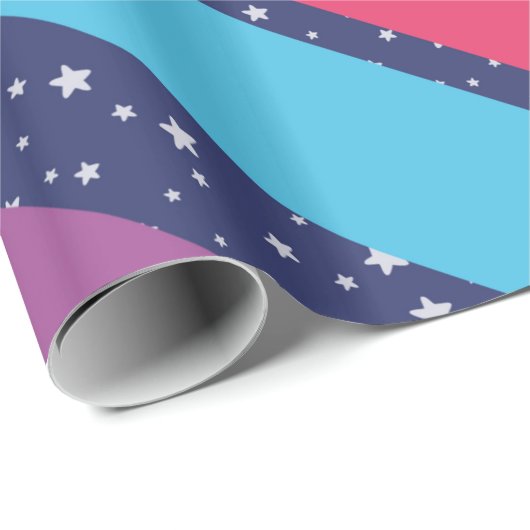 Erstellen oder behalt eines eigenen glänzenden Wra Geschenkpapier (Rolleneckpunkt)
