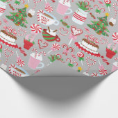 Erstellen oder behalt eines eigenen glänzenden Wra Geschenkpapier (Ecke)