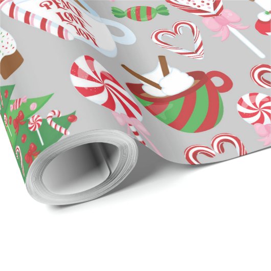 Erstellen oder behalt eines eigenen glänzenden Wra Geschenkpapier (Rolleneckpunkt)