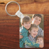 Erstellen Personalisierter benutzerdefinierter Fot Schlüsselanhänger (Vorderseite)