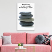 Erstellen Sie ausgeglichene gepackte Canvas Leinwanddruck (Insitu (Wohnzimmer))