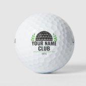 Erstellen Sie coole Klubbälle mit Monogramm Golfball (Vorderseite)