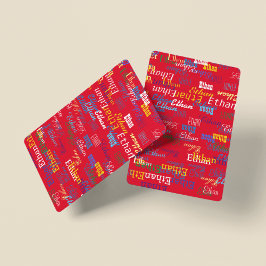 Erstellen Sie Coole Spielkarten mit eigenem Namen