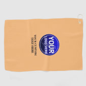 Erstellen Sie das benutzerdefinierte Logo/die bear Golfhandtuch (Horizontal)