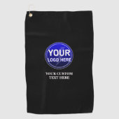 Erstellen Sie das benutzerdefinierte Logo/die bear Golfhandtuch (Vorderseite)