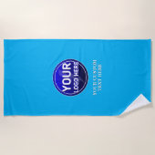 Erstellen Sie das benutzerdefinierte Logo/die bear Strandtuch (Vorderseite)