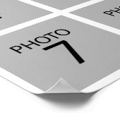 Erstellen Sie das Personalisierte FOTO der Collage Poster (Ecke)