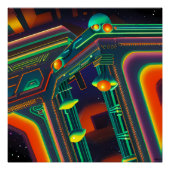 Erstellen Sie das Universum und wiederholen Sie es Poster (Vorderseite)