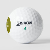 Erstellen Sie den besten Individuelle Name Golfer' Golfball (Logo)