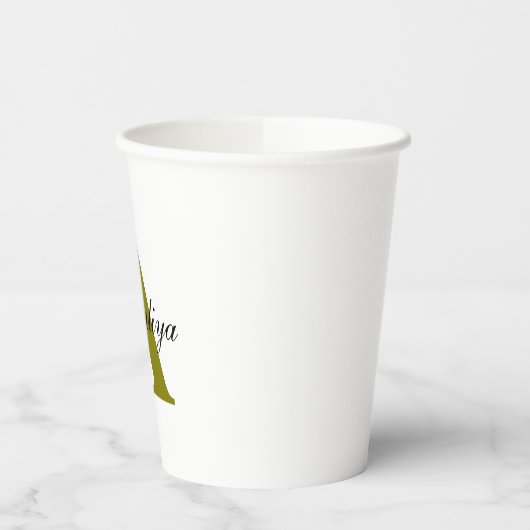 Erstellen Sie den individuelle Name Ihres Besitzer Pappbecher (Links)