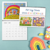 Erstellen Sie den Kunstkalender Ihres Kindes 2025 Kalender