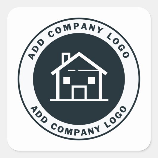 Erstellen Sie den Manager Ihres Unternehmens für I Quadratischer Aufkleber (Vorderseite)