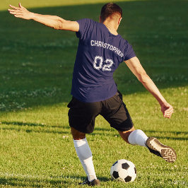 Erstellen Sie den Namen des Spielers Jersey Number T-Shirt