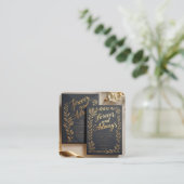 Erstellen Sie den perfekten ersten Eindruck Verhei Begleitkarte (Stehend Vorderseite)