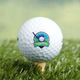 Erstellen Sie den Vornamen und den Nachnamen der e Golfball
