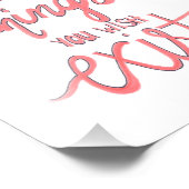 Erstellen Sie die Dinge, die Sie sich wünschen Fotodruck (Ecke)