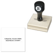 ERSTELLEN SIE DIE EIGENE ADRESSE-BRIEFMARKE GUMMISTEMPEL (Stempel)
