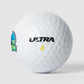 Erstellen Sie die Initialen von Golfklubs für Mono Golfball (Logo)