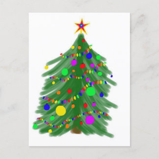 Erstellen Sie die Yuletide Gay Postcard Feiertagspostkarte