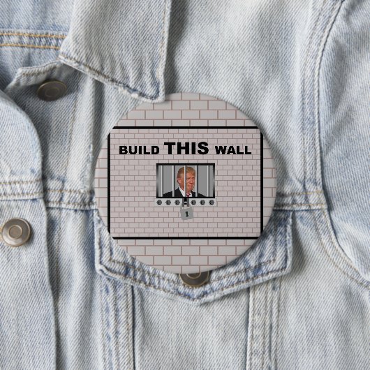 Erstellen Sie diese Mauer / Anti Trump, Button (Beispiel)