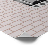 Erstellen Sie diese Mauer / Anti Trump, Poster (Ecke)