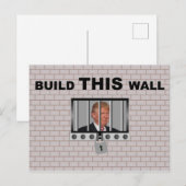 Erstellen Sie diese Mauer / Anti Trump, Postkarte (Vorne/Hinten)