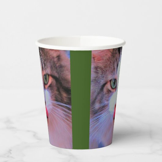 Erstellen Sie eigene, benutzerdefinierte Papiergru Pappbecher (Links)