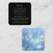 Erstellen Sie eigene benutzerdefinierte Text-Bokeh Begleitkarte (Vorne/Hinten)