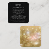 Erstellen Sie eigene benutzerdefinierte Text-Bokeh Begleitkarte (Vorne/Hinten)