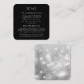 Erstellen Sie eigene benutzerdefinierte Text-Bokeh Begleitkarte (Vorne/Hinten)