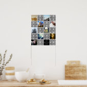 Erstellen Sie eigene Collage Fotos-Vorlage benutze Poster (Küche)