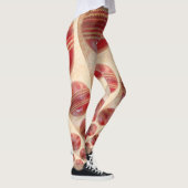 Erstellen Sie eigene lustige Cricket-Ball-Sportart Leggings (Rechts)