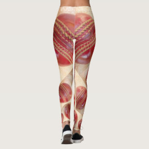 Erstellen Sie eigene lustige Cricket-Ball-Sportart Leggings