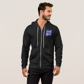 Erstellen Sie eigene Männer schwarz Hoodie (Vorne ganz)
