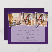 Erstellen Sie eigene moderne Save the Date Hochzei (Vorne/Hinten)