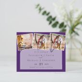 Erstellen Sie eigene moderne Save the Date Hochzei (Stehend Vorderseite)